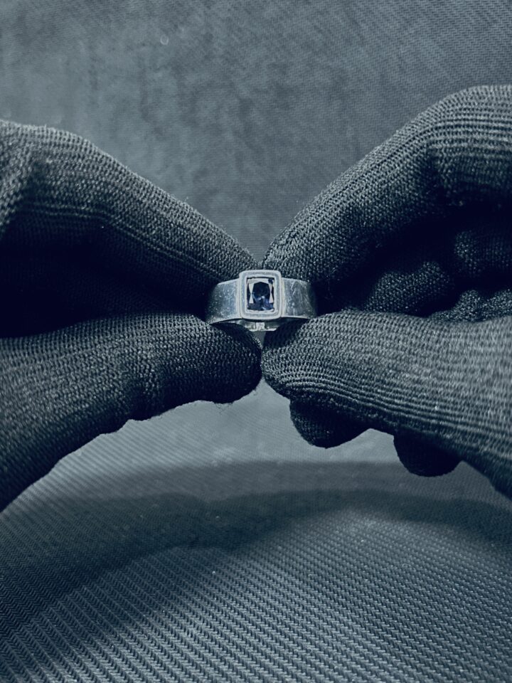 ✨ Purple Spinel Men’s Ring – Order Completed ✨