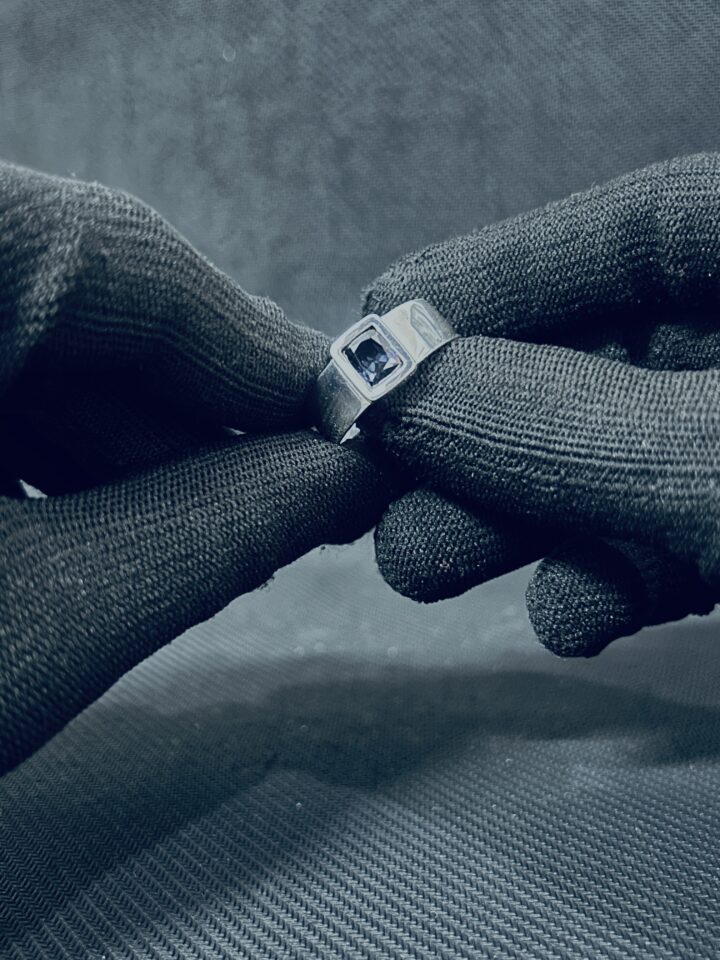 ✨ Purple Spinel Men’s Ring – Order Completed ✨