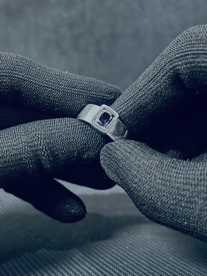 ✨ Purple Spinel Men’s Ring – Order Completed ✨