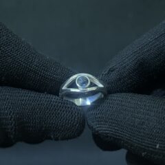 ✨ Ceylorian Sapphire Eye Pendant – Symbol of Protection & Vision ✨