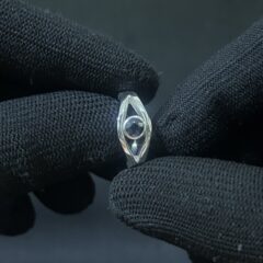 ✨ Ceylorian Sapphire Eye Pendant – Symbol of Protection & Vision ✨