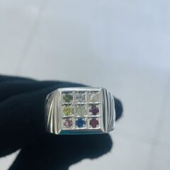 Navarathna Gemstone Ring – Nine Gem Divine Energy