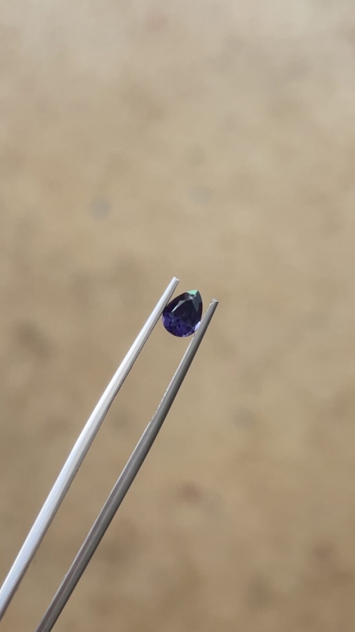 Royal Purple Spinel – Natural Ceylon Gemstone 💜