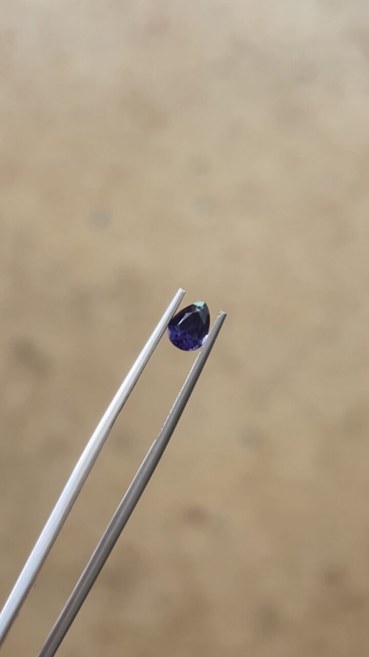 Royal Purple Spinel – Natural Ceylon Gemstone 💜